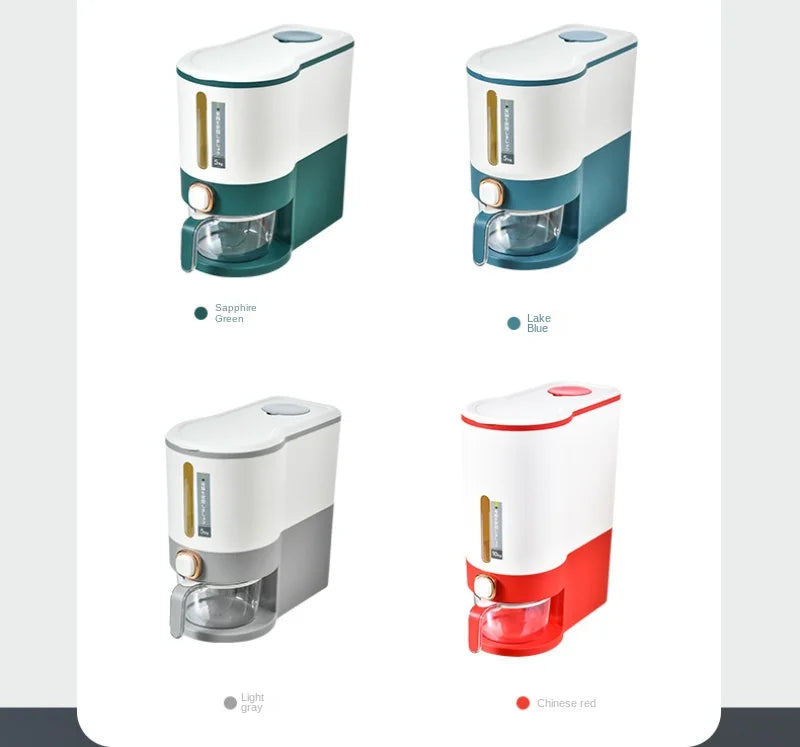 Large Capacity Japanese-Style Sealed Rice Storage Bucket