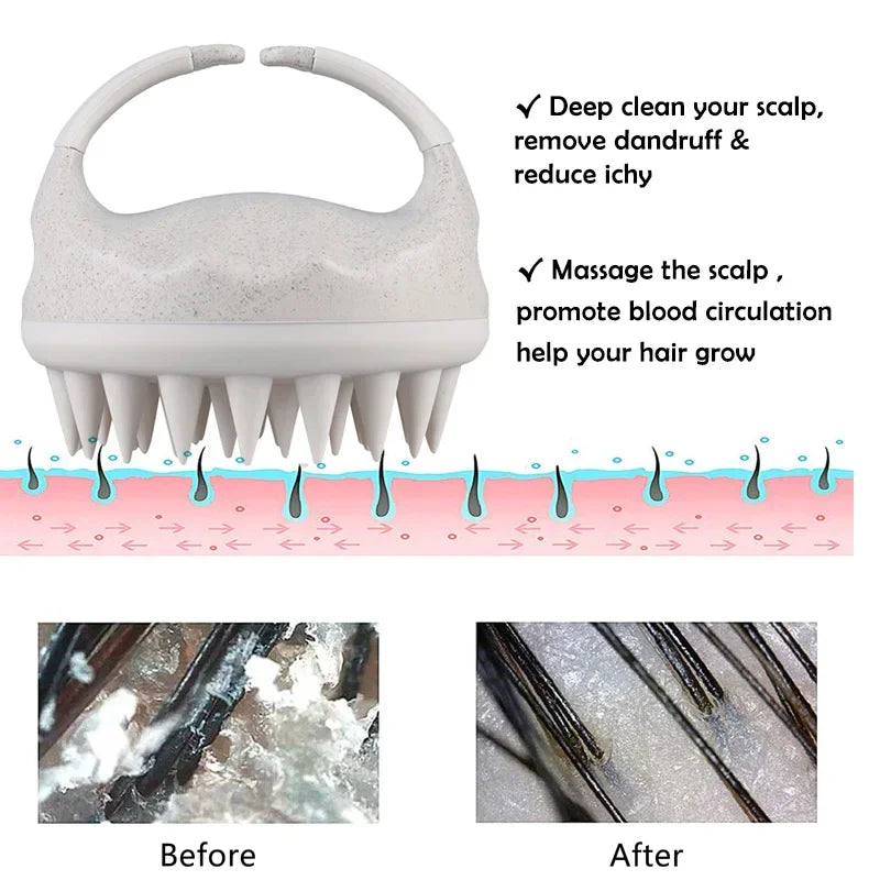 Biodegradable Scalp Massager