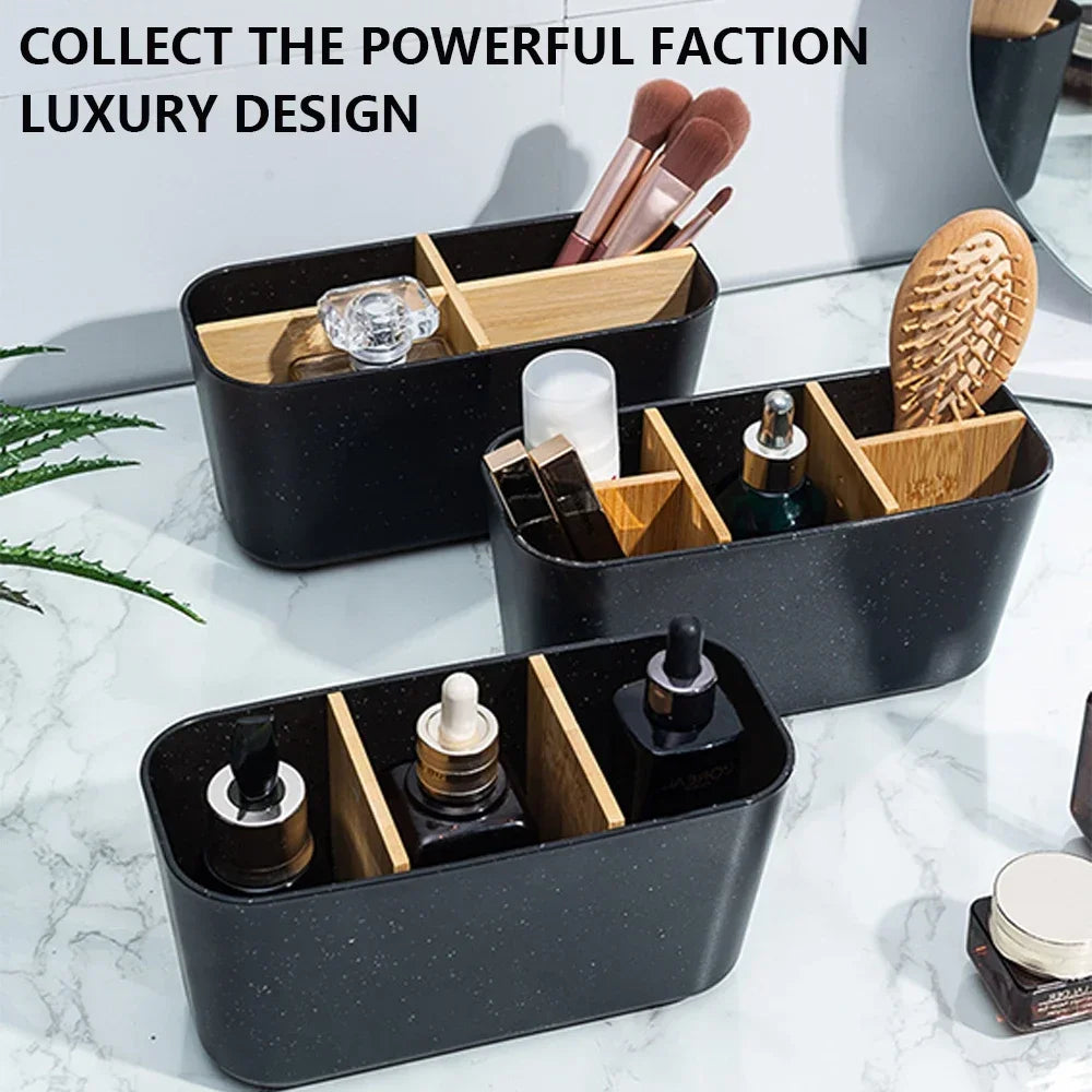 Bamboo Toothbrush & Razor Holder