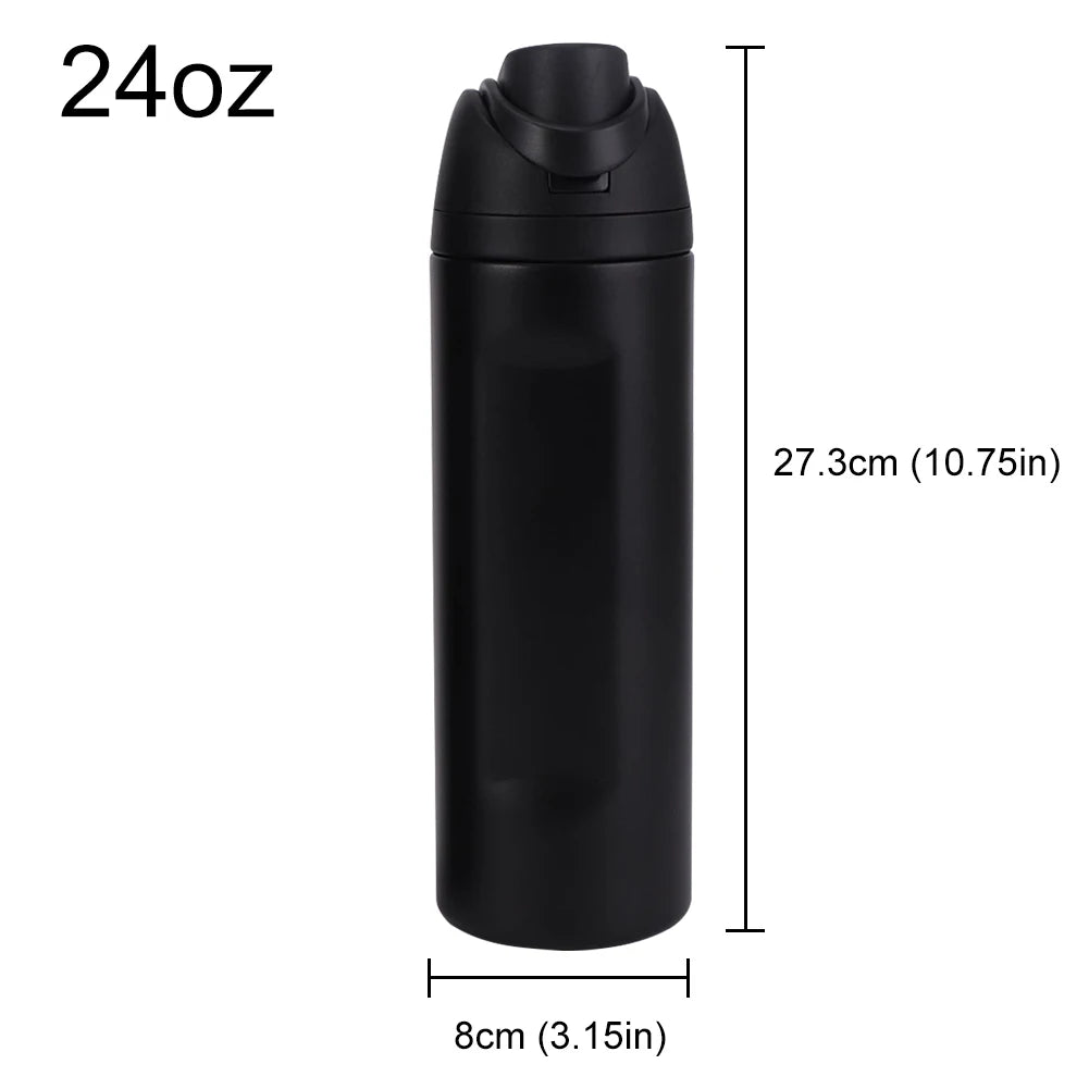 16–32oz Stainless Steel Insulated Sports Water Bottle