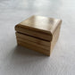 Bamboo Soap Dish with Lid – Draining Wooden Bar Soap Holder
