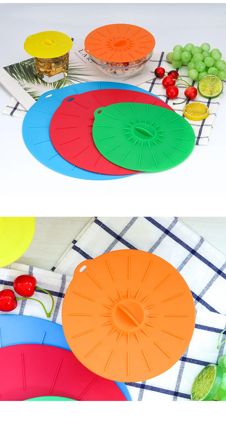 5pcs Eco-Friendly Reusable Food Storage Covers