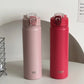 TYESO 600ml/750ml Stainless Steel Thermos Water Bottle with Straw