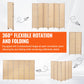 SucceBuy Folding Room Divider