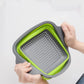 2PCS Silicone Folding Colander Basket for Kitchen Use