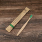 10PCS Bamboo Toothbrush Set