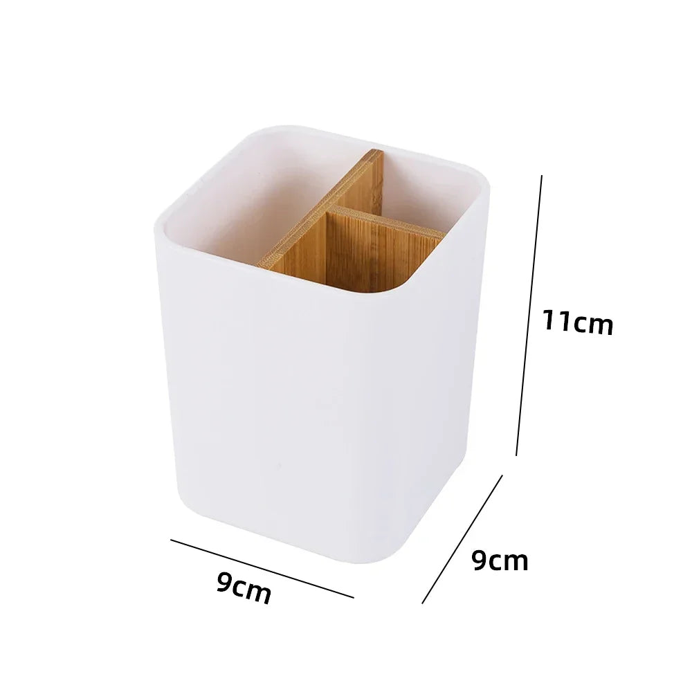 Bamboo Toothbrush & Razor Holder
