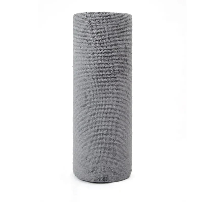 Reusable Microfiber Cleaning Wipe Roll – 20 Sheets
