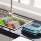 2PCS Silicone Folding Colander Basket for Kitchen Use