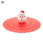 10cm Cute Cartoon Silicone Suction Cup Cover