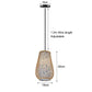 Bamboo Rattan Pendant Light – Handwoven Hanging Ceiling Lamp